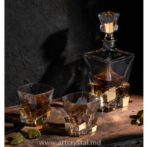 Набор стаканов «Crack Gold»