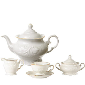 Set pentru ceai „Fryderyka Ivory”