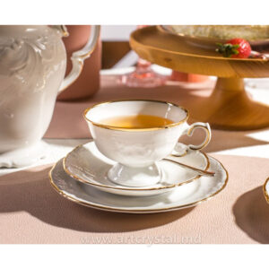 Set pentru ceai „Fryderyka Ivory”