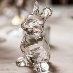 Figurina iepure din cristal