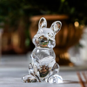 Figurina iepure din cristal