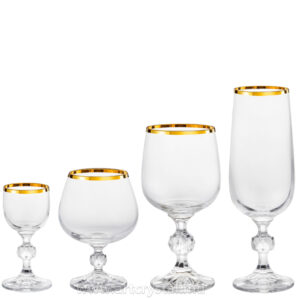 Set de 24 pahare „Golden Celebration”