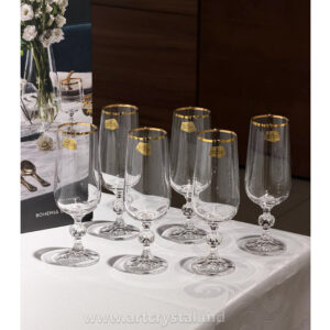 Set de 24 pahare „Golden Celebration”